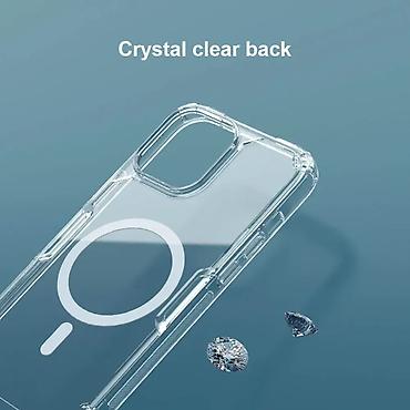 Maske i futrole za telefone: Maska Nillkin Nature Pro Magnetic za iPhone 14 Plus 6.7 plava. Uz brzu — 8