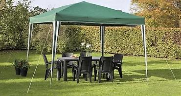 Suncobrani, tende i paviljoni: PAVILJON 2,9X2,9M NOVA HARMONIKA TENDA ZA DVORISTE BASTU TOP | Cene — 1