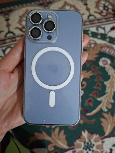 айфон 13 цена в бишкеке бу: IPhone 13 Pro, Б/у, 128 ГБ, Голубой, Зарядное устройство, Защитное стекло, Чехол, 89 %