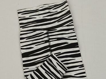 czarne elastyczne spodnie wysoki stan: Legginsy, H&M, 0-3 m, stan - Dobry