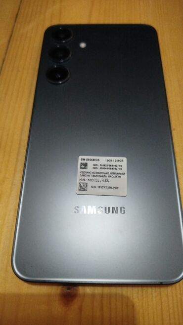 samsung monitor: Samsung Galaxy S24+, 256 GB, rəng - Qara, Hissə-hissə ödəniş