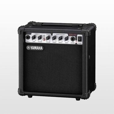 Musiqi alətləri üçün ləvazimatlar: İşlənmiş Gitara gücləndiricisi, Yamaha, 15 Vt, Ünvandan götürmə