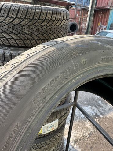 Шины: Шины 215 / 55 / R 17, Лето, Б/у, Комплект, Легковые, Япония, Bridgestone — 8
