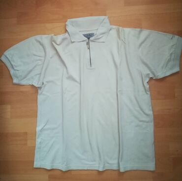 kupaći kostimi h m: Majica vel XXL, bež Monto Bene sa kragnom, obim grudi 120 cm, dužina