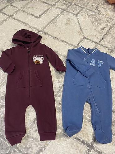 nike tech fleese: Комплект, цвет - Синий, Б/у — 5