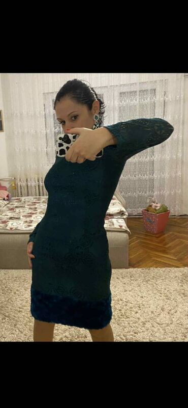 Haljine: PS Fashion M, bоја - Zelena, Dugih rukava na lalafo.rs — 9 Haljine: PS Fashion M, bоја - Zelena, Dugih rukava — 9