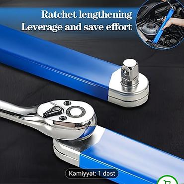 ratchet: Offset Extension Wrench – ofsetli uzatma açarı - Məqsəd: dar və — 7