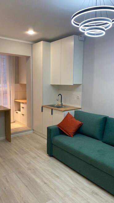 сдается 2 комнатная квартира в джале: 1 комната, 27 м², 108 серия, 3 этаж, Дизайнерский ремонт