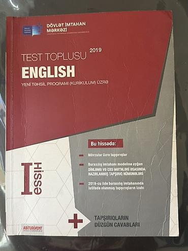Məhsul: “Test Toplusu – English (Yeni Təhsil Proqramı/Kurikulum üzrə)