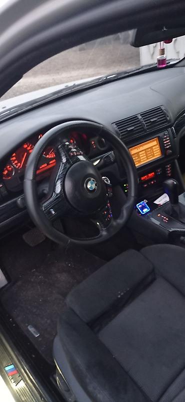 mercedes 180 b: BMW 5 Series E39 sedan – gümüşü rəng. - Kuzov: 4 qapı, M-Style ön-arka — 10