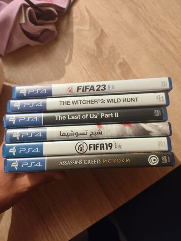 fifa ps4: The last of us part 2 - 2000 the Witcher 3 - 2000 Fifa 19-700 сом