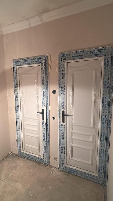 Plastik qapılar: PVC qapı və pəncərələr - Material: PVC profil (üzərində qoruyucu — 4