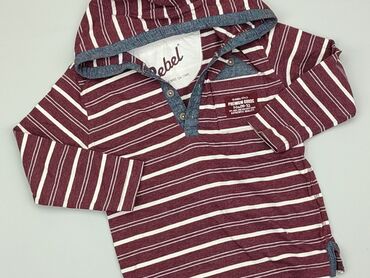 czarna bluzka wiązana w pasie: Sweterek, 3-4 lat, 134-140 cm, stan - Bardzo dobry