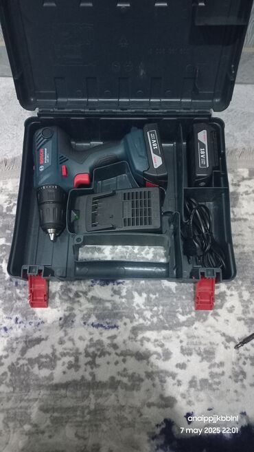 Alətlər: Salam, Bosch drel originaldı, təzədir