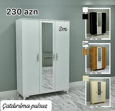 şəkli: Yeni, 3 qapılı, Siyirməli, Açılan, Düz dolab — 3