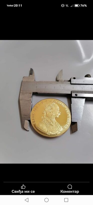 Numizmatika i filatelija: πͺπͺπͺ Franc Jozef dukati 24K pozlata πͺπͺπͺ πͺ Uz dukat dobijate Sertifikat na lalafo.rs β 8 Numizmatika i filatelija: πͺπͺπͺ Franc Jozef dukati 24K pozlata πͺπͺπͺ πͺ Uz dukat dobijate Sertifikat β 8