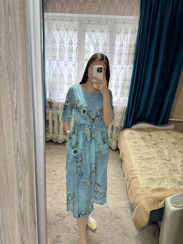 кыргызские платья фото: Повседневное платье, Лето
