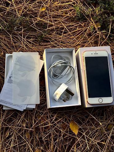 alcatel lucent: IPhone 6s, Б/у, 32 ГБ, Rose Gold, Зарядное устройство, Чехол, Кабель, 82 % — 4