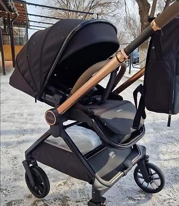 kidilo производитель: Прогулочная коляска Kidilo (черная) - Легкая компактная рама с — 3