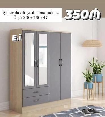 4 qapılı dolab Yep yeni 350 azn rəng seçimi var çatdırılma var lalafo.az -da 4 qapılı dolab Yep yeni 350 azn rəng seçimi var çatdırılma var