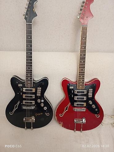 Elektro gitaralar: Elektron gitara, 6 sim, İşlənmiş, Ünvandan götürmə — 29