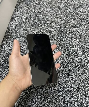 ipone xs max: IPhone 12 Pro Max, Колдонулган, 256 ГБ, Көк, Заряддоочу түзүлүш, Коргоочу айнек, Каптама, 78 %