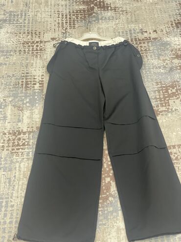 штаны карго мужские бишкек: Повседневные брюки, Джоггеры, Плащевка, Высокая талия, M (EU 38)