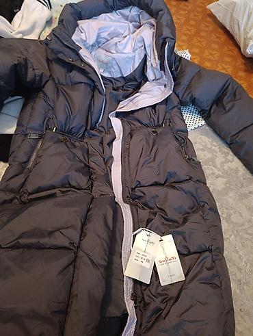 Дождевики: Пуховик, Длинная модель, С капюшоном, 3XL — 3