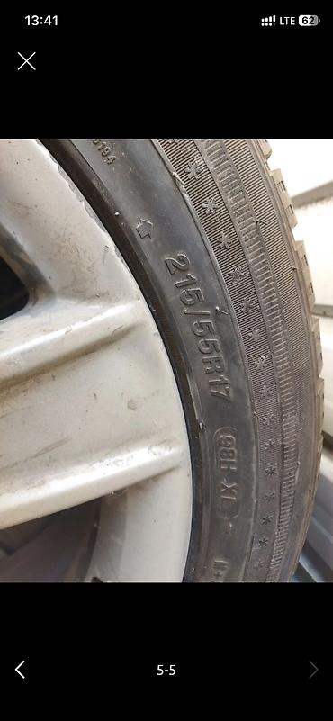 g2 master: Колеса в сборе 215 / 55 / R 17, Зима, Новый, Комплект, Легковые, Литые, отверстий - 5 — 5