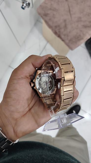 muncuq qolbaqlar: Yeni, Qol saatı, Hublot, rəng - Qızılı — 5