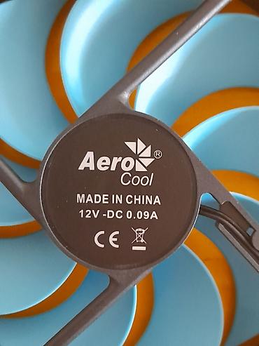 Комплектующие для ПК: Система охлаждения для ПК, Новый, AeroCool, Кулер, Для корпуса и блока питания — 5
