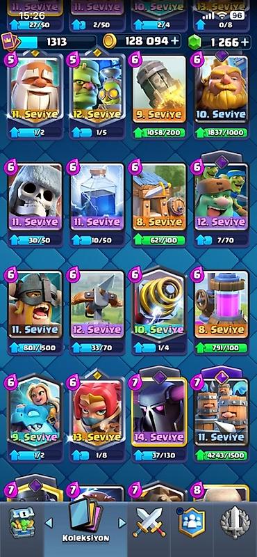 clash royale hesab satışı: Clash Royale hesabı satılır – yüksək trofeyli və zəngin kolleksiya - — 3