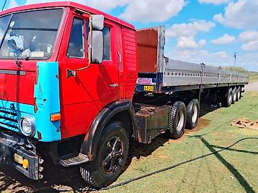 niva mostu satilir: KAMAZ dartqı maşını və uzun bortlu yarımqoşqu - Marka/model: KAMAZ — 2
