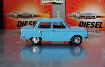 Avtomobil modelləri: Коллекционная модель ZAZ-966 Zaporozec blue 1966 Edicola Deagostini — 20