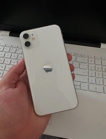 iphone 11 mini: IPhone 11, 128 GB, Ağ, Zəmanət, Face ID, Sənədlərlə