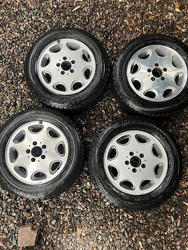 Комплект из 4 колес в сборе: литые диски + зимние шины Bridgestone at lalafo.kg — 2 Комплект из 4 колес в сборе: литые диски + зимние шины Bridgestone — 2