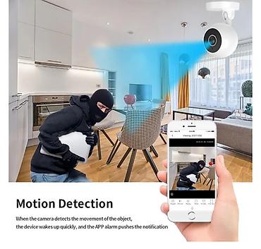 teruhal wifi camera: Wi‑Fi Smart Daxili Kamera – uzaqdan izləmə və bulud saxlama dəstəyi — 4