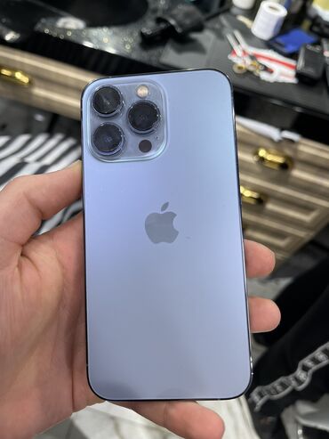 en ucuz telefon ayfon: IPhone 13 Pro, 128 GB, Sierra Blue, Face ID, Sənədlərlə