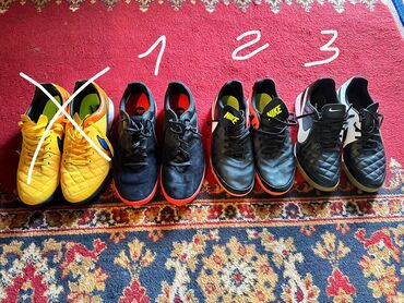 Кроссовки и спортивная обувь: Зальники для футзала из Европы, Только оригинал! 1. Nike tiempo