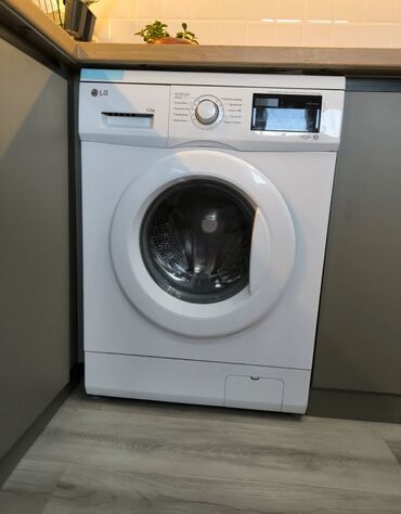 магазин бытовой техника: Кир жуучу машина LG, Колдонулган, Автомат, 6 кг чейин, Компакттуу