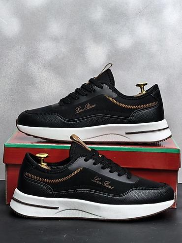 кожан: Мужские кроссовки, 39, 40, 41, Loro Piana, Новый, цвет - Синий — 2