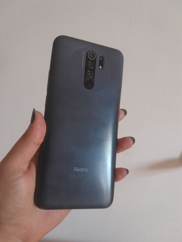 Поло: Redmi 9, 64 ГБ, цвет - Черный, Две SIM карты