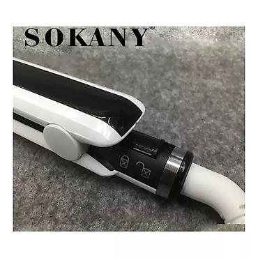 Утюжки для волос: Выпрямитель для волос Sokany HS-025 Кнопка питания для управления — 10