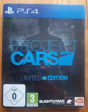 PS4 (Sony Playstation 4): PS4 playstation video igrica  PROJECT CARS game, originalna, baš malo