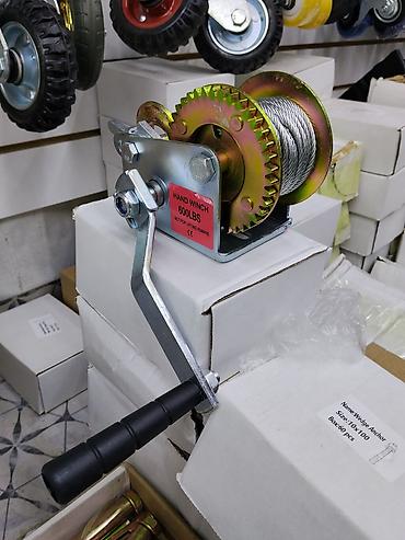 лебедка ручная аренда: Ручная лебедка Hand Winch 600 lbs - Тяговое усилие: 600 lbs (около — 1