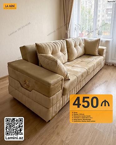 Диваны: La Mini divan - Ölçü: 230 sm - Mexanizm: açılan, bazalı (yataq — 1