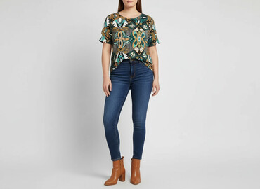 bluzki nietoperz plus size: C&A, Жіноча блуза, розмір XL