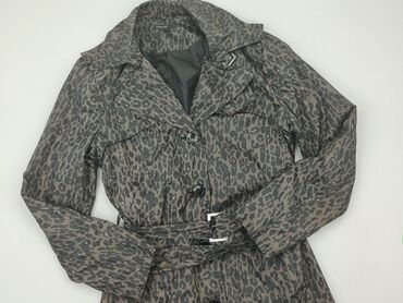 eleganckie brązowa bluzki: Coat, M (EU 38), condition - Very good