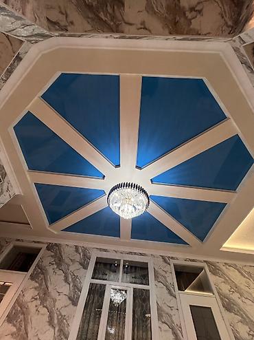 Натяжной потолок: Натяжной потолок Глянцевое, Матовое, 3D потолки Гарантия, Бесплатная консультация, Бесплатный замер — 4
