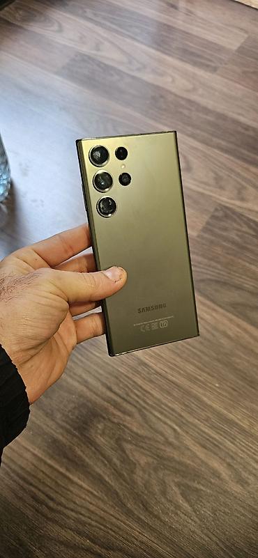 Samsung Galaxy S23 Ultra, 512 GB, rəng - Yaşıl, Simsiz şarj